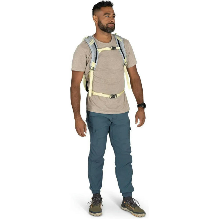 Рюкзак Osprey Hikelite 18 stardust yellow/gray wolf - O/S - жовтий/сірий 