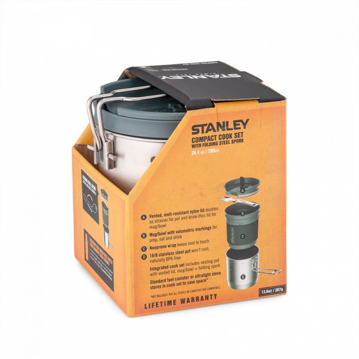 Набір посуду Stanley Mountain Compact 0.7 л 