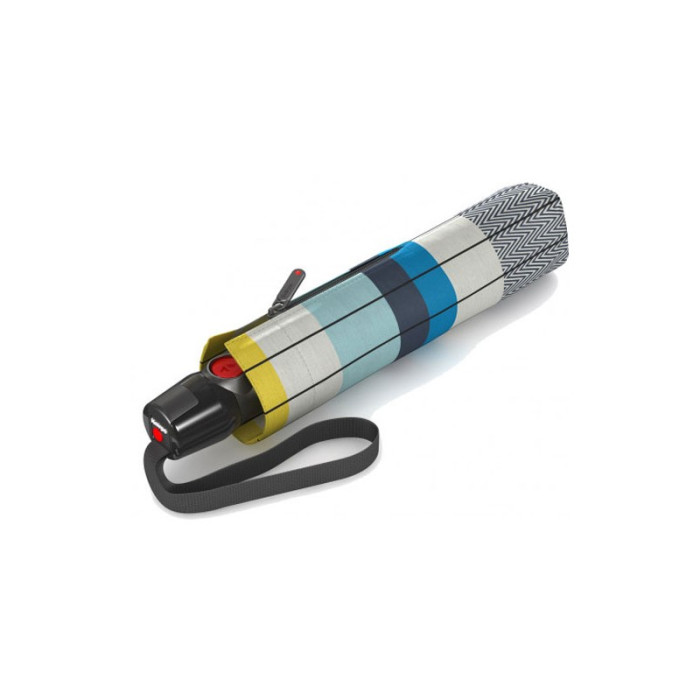 Парасолька Knirps T. 200 Recover Sky Ecorepel UV Protection Авто /складаний /8спіц /D99x28см 