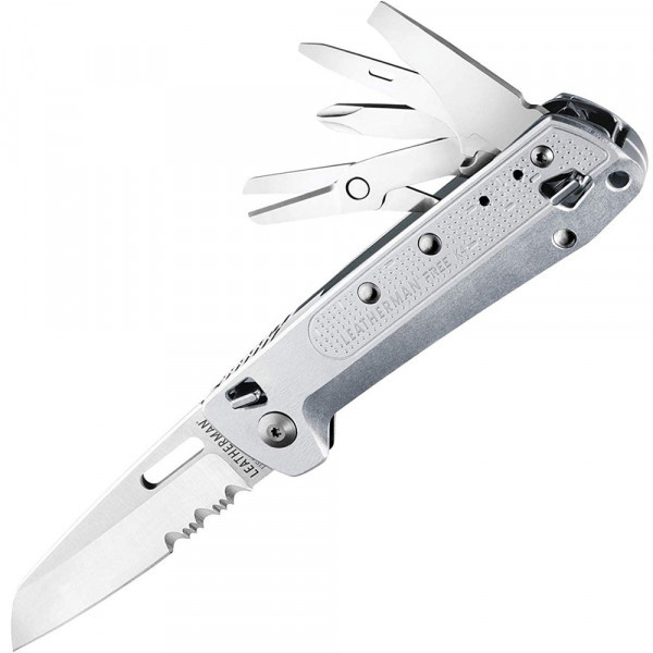 Ніж-мультитул Leatherman Free K4x Silver 