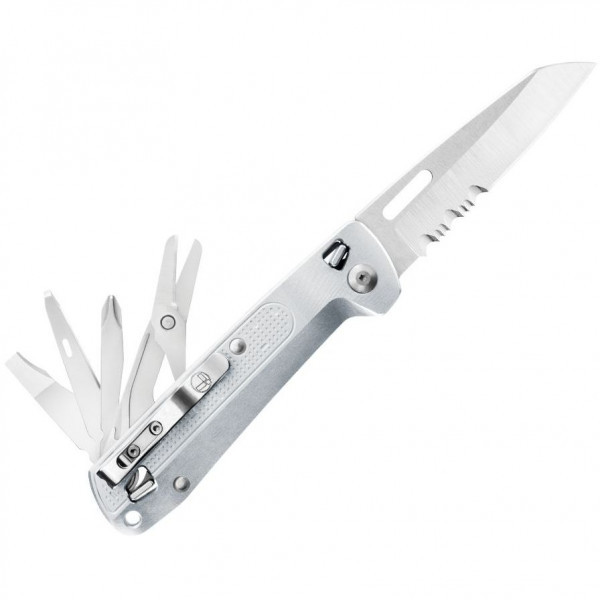 Ніж-мультитул Leatherman Free K4x Silver 