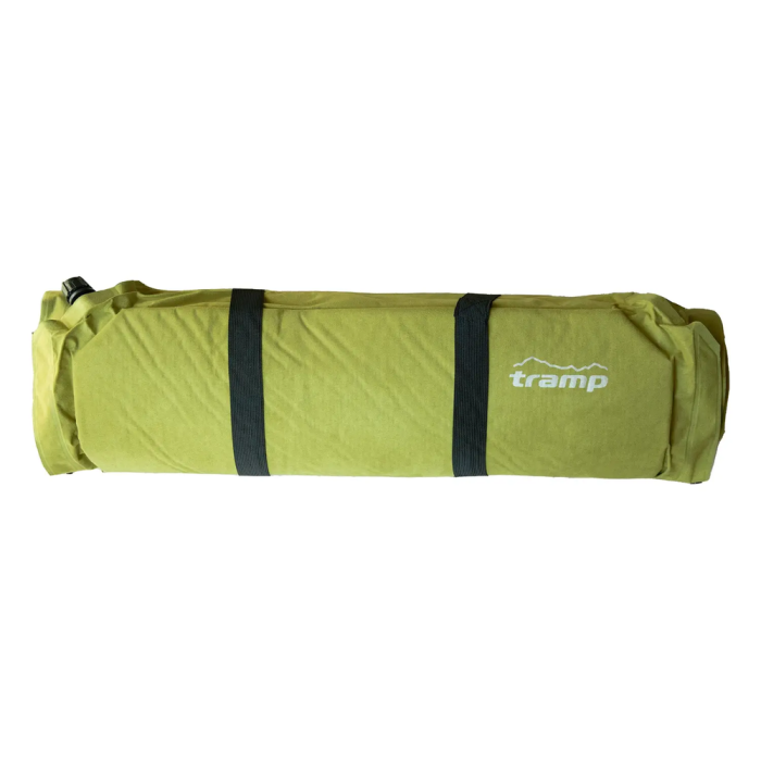 Килимок самонадувний Tramp комфорт з можливістю зістібання olive 190x60x3 UTRI-015 