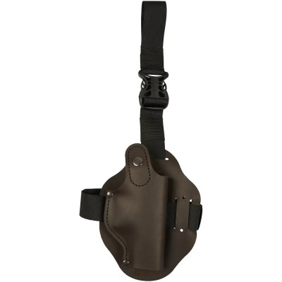 Кобура Ammo Key ILLEGIBLE-1 S Brown на стегно для Glock17 (KO.IL1.GL17.S.02.0)