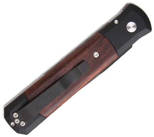 Ніж професійний Хрещений батько Чорний Клинок cocobolo 907-C 