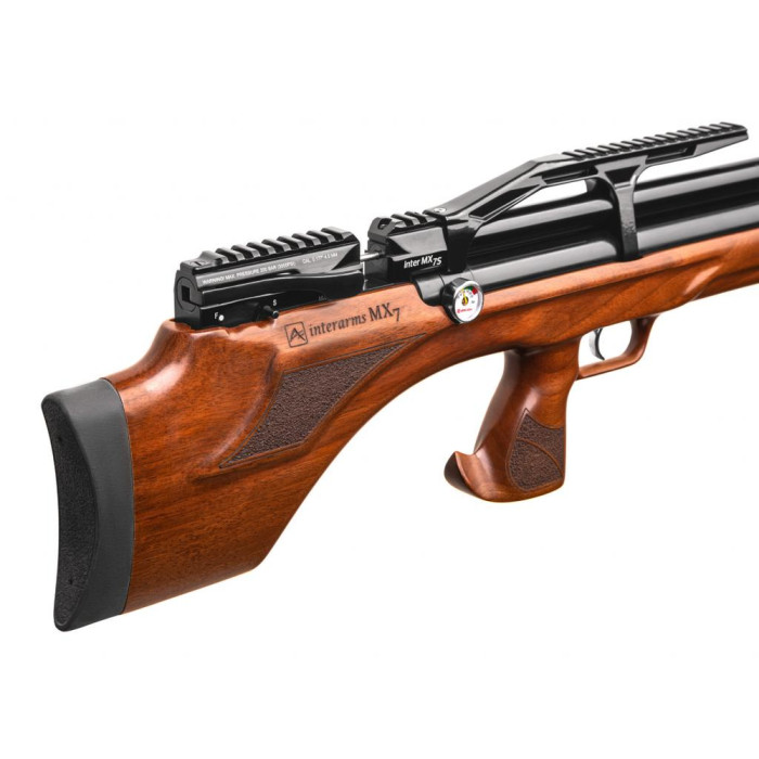Пневматична PCP гвинтівка Aselkon MX7-S Wood кал. 4.5 дерево 