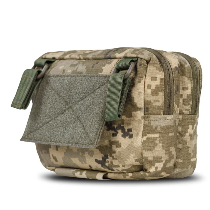 Сумка-напашник Ukrarmor PRO. Розмір XL (19х26 см). Матеріал Cordura 500D Піксель 