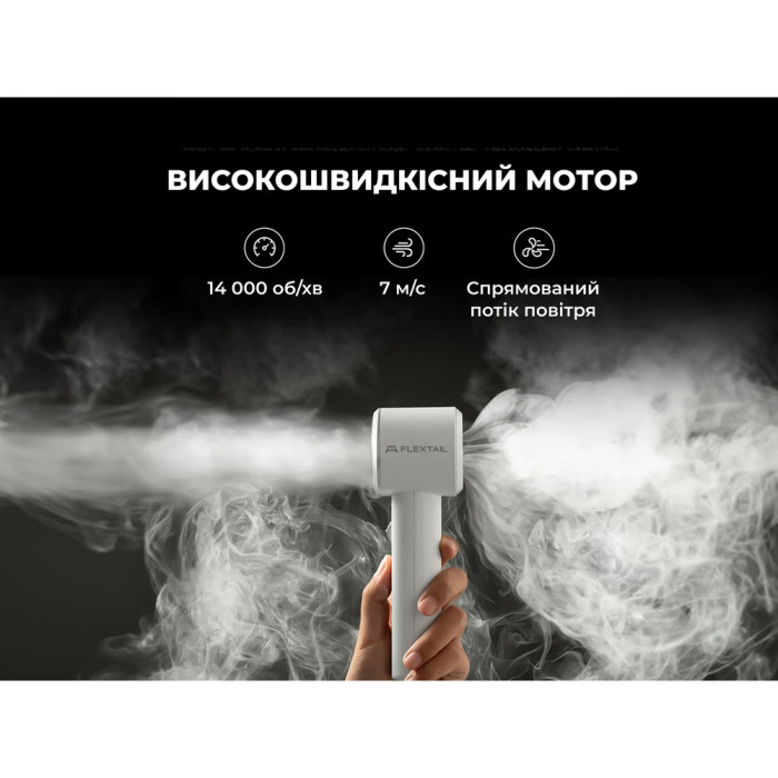 Портативний ручний вентилятор Flextail Max Handheld Fan Pro, білий 