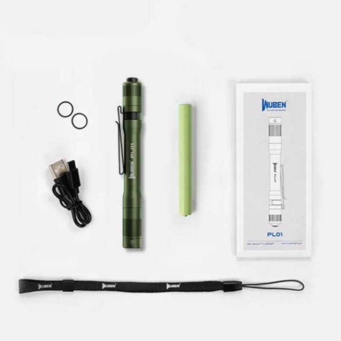 Ліхтар Wuben PL01, зелений 