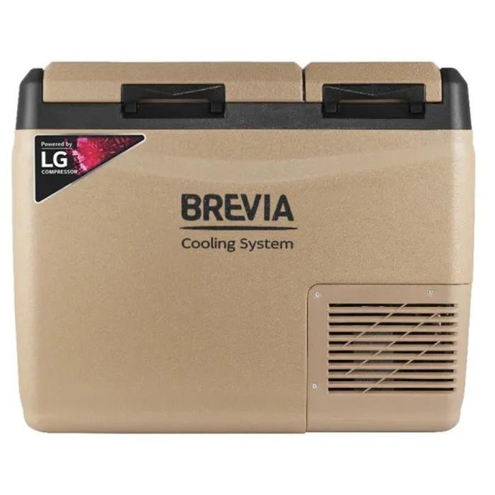 Портативний холодильник BREVIA 39L, двокамерний (Компресор LG) (23405) 