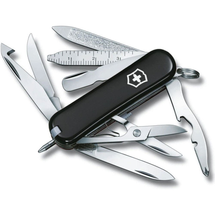 Ніж Victorinox Minichamp 58мм/16функ/чорн 