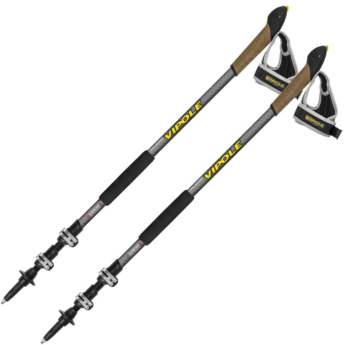 Палиці для скандинавської ходьби Vipole High Performer Ultra Trail Top-Click QL DLX (S1967) 