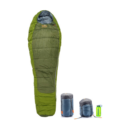 Спальний мішок Pinguin Comfort PFM (-1/-7°C), 195 см - Right Zip, Khaki (PNG 234442)