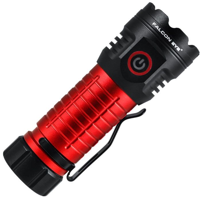 Ліхтар тактичний Falcon Eye Omega 3K (3000 Lm) White/Red LED Magnetic Rechargeable Type-C (FHH0143)