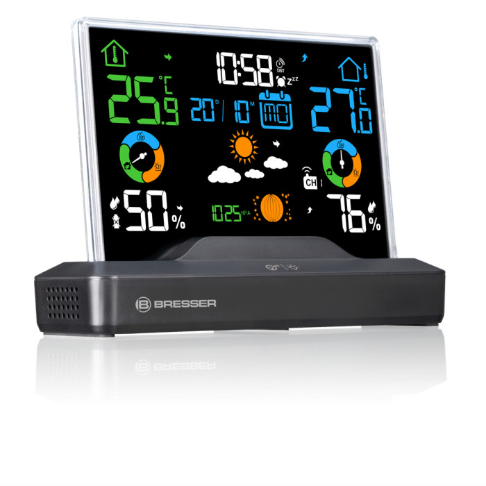 Метеостанція Bresser Colour Weather Station with Frameless Display (11341) (932391)