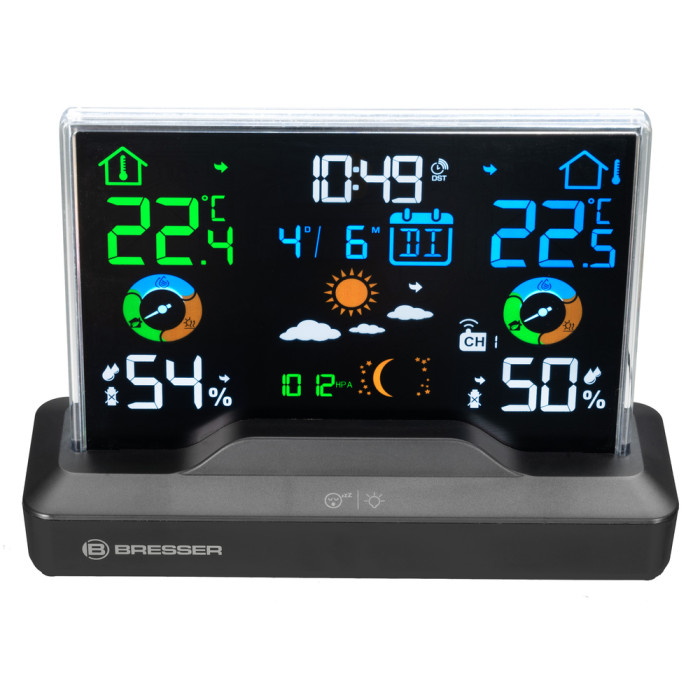 Метеостанція Bresser Colour Weather Station with Frameless Display (11341) (932391)