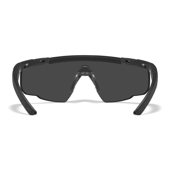 Захисні балістичні окуляри Wiley X SABER ADV сірі лінзи /матова чорна оправа (без кейса) 