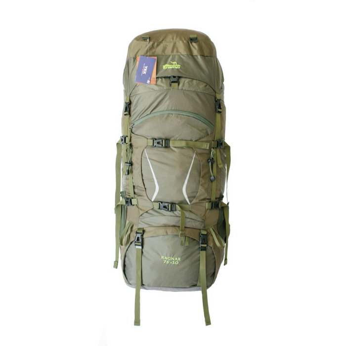 Рюкзак Ragnar 75 + 10 Tramp TRP-044-green 