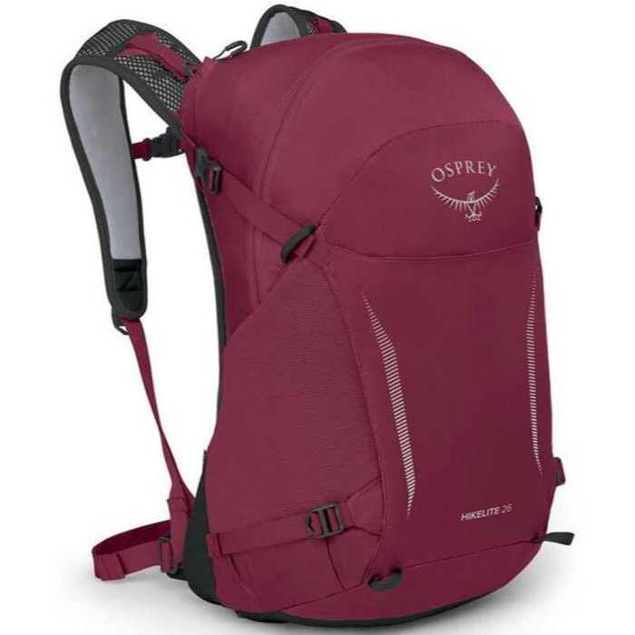 Рюкзак Osprey Hikelite 26 chameleon/black - O/S - бордовий 