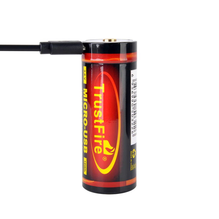 Акумулятор Trustfire USB 26650 