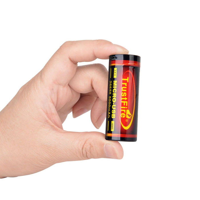 Акумулятор Trustfire USB 26650 