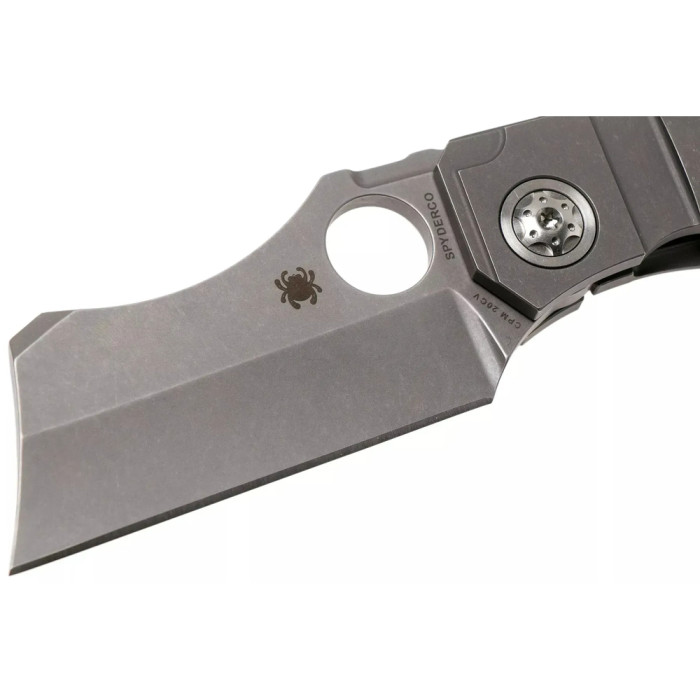 Ніж Spyderco Stovepipe, CPM 20CV, Titanium 
