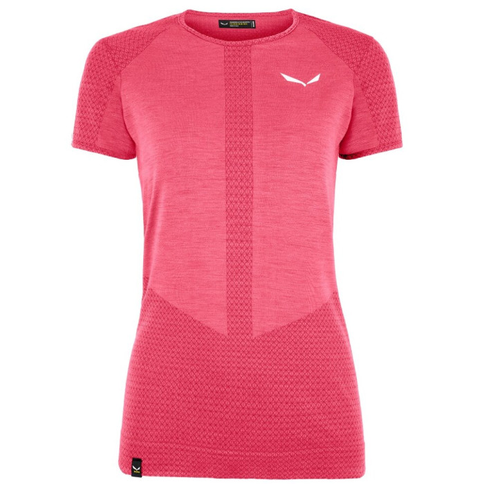 Термофутболка жіноча Salewa ZEBRU RESPONSIVE S/S ТЕЕ - рожева, 40/34 