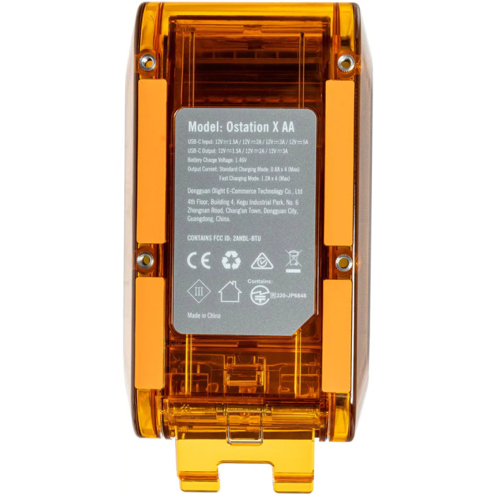 Зарядний пристрій Olight Ostation X AA Amber 