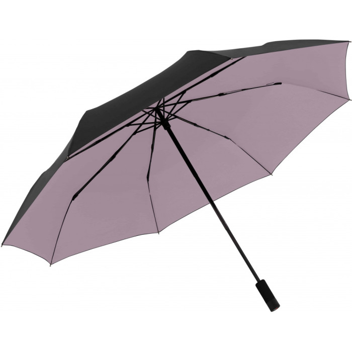 Парасоля Knirps U.090 Black Rose UV Coating Мех / Складана / 8спиць / D128x38см 