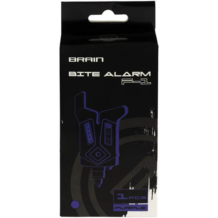 Сигналізатор Brain Wireless Bite Alarm F-1 Одиночний white 