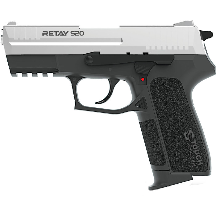 Пістолет стартовий Retay S20 9мм chrome (S530101C) 