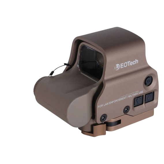 Приціл коліматорний EOTech 68MOA/1MOA пісочного кольору, з 2 точками, сумісний з NV (EXPS3-2TAN) 