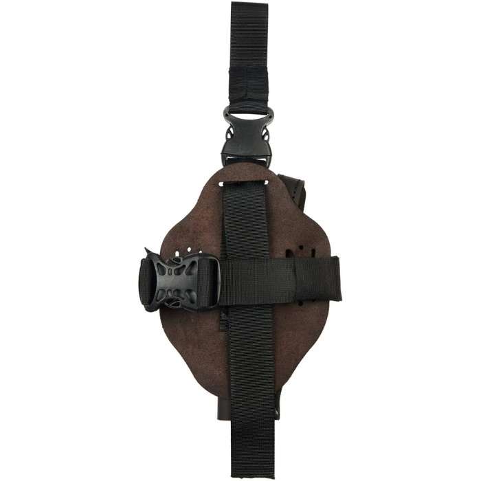 Кобура Ammo Key ILLEGIBLE-1 S Brown на стегно для АПС (KO.IL1.APS.S.02.0) 