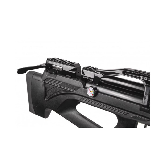 Пневматична Редукторна PCP гвинтівка Aselkon MX10-S Black кал. 4.5 