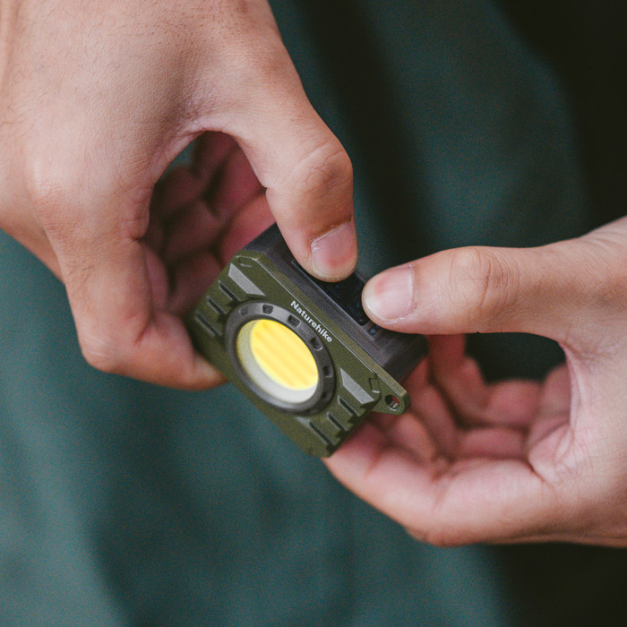 Ліхтар наключний Naturehike CNK2450ZM014, оливковий 