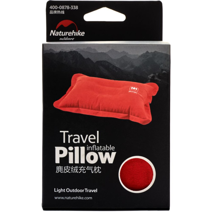 Подушка надувна Naturehike Comfortable NH15A001-L, Помаранчевий 