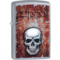 Запальничка Zippo 207 Rusted Skull Design 29870