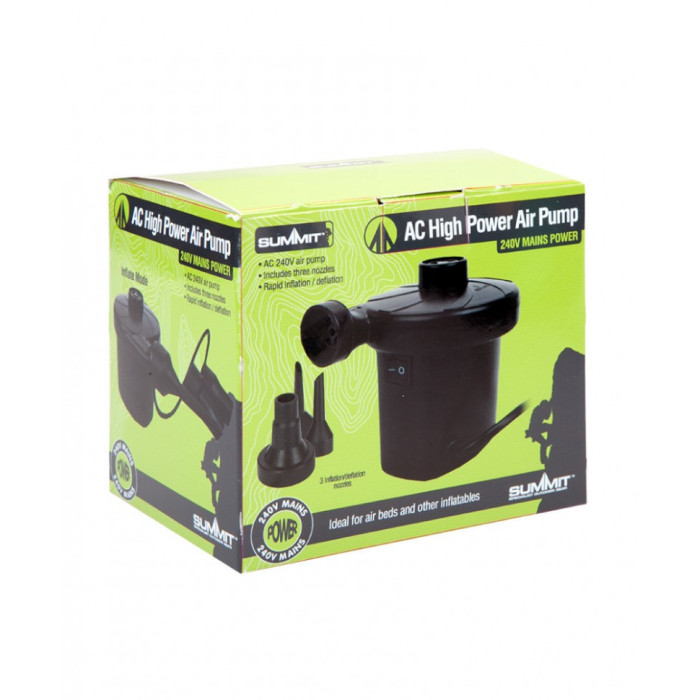 Електронасос Summit AC Air Pump With 3 Adaptors 