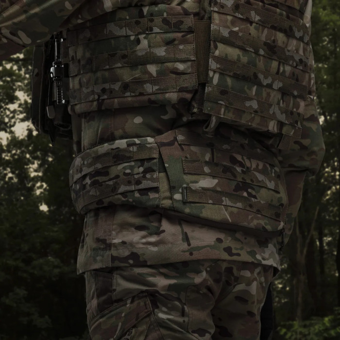 Тактичний розвантажувальний пояс Ukrarmor L/XL Мультикам 