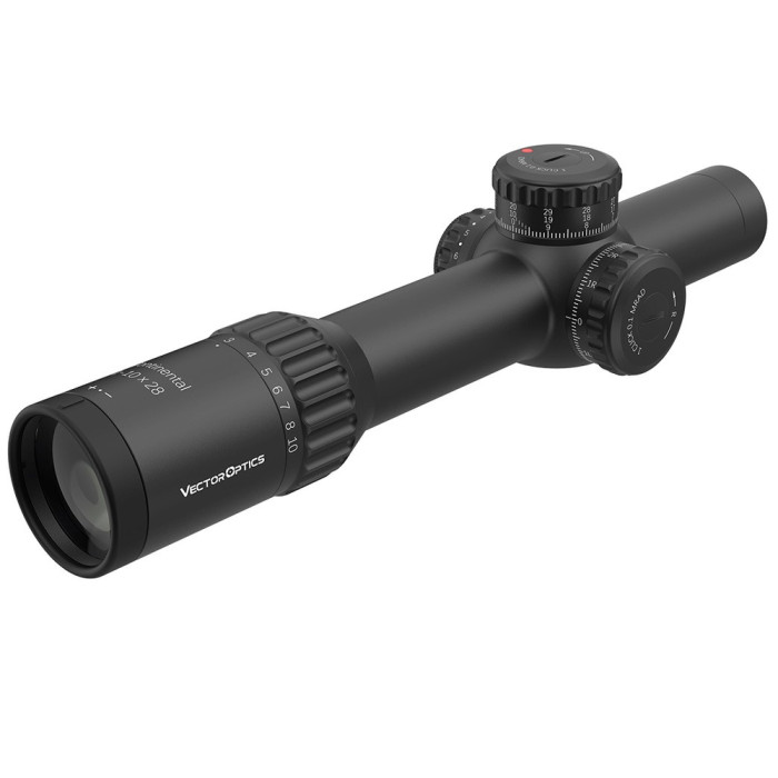 Приціл оптичний Vector Optics Continental 1-10x28 (34mm) illum. ED FFP VET-CTR 