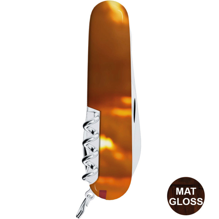 Складаний ніж Victorinox CLIMBER ZODIAC Полум'яна кобра 1.3703.Z4250pk 