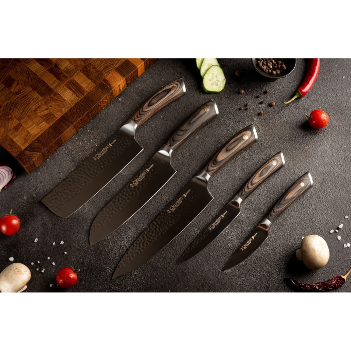 Набір з 5 кухонних ножів, SAKURA 3claveles OH0018, Іспанія 