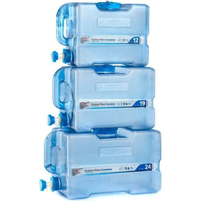 Каністра для води Naturehike NH18S024-T, 24 л, синя 
