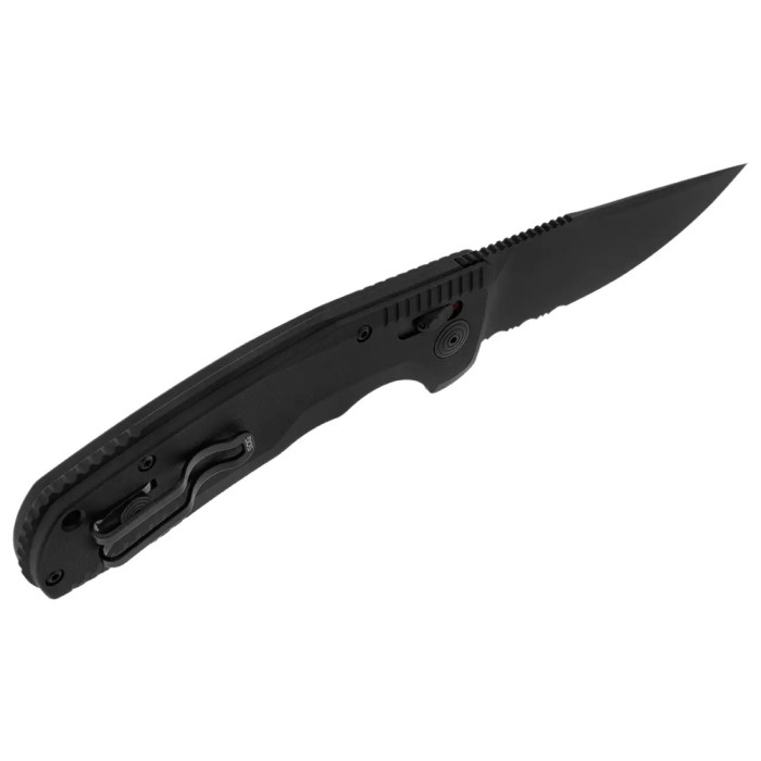 Ніж SOG-TAC AU Black/Partially Serrated (SOG 15-38-02-57) 