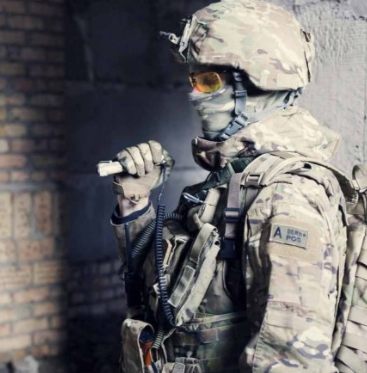 Страхувальний шнур Grand Way S04 з D-кільцем і карабіном зелений 