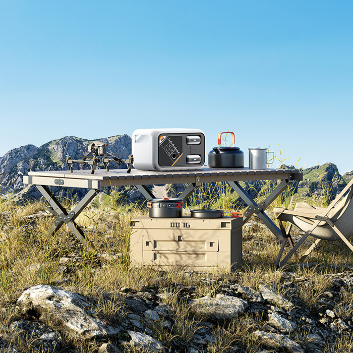 Портативна зарядна станція Litheli FLINT В288, 300Вт, 287 Вт·год + 2 Power Bank 