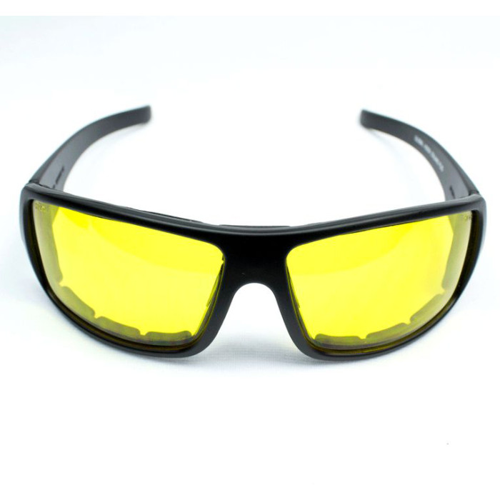 Окуляри Global Vision Italiano-Plus (yellow) жовті з ущільнювачем 