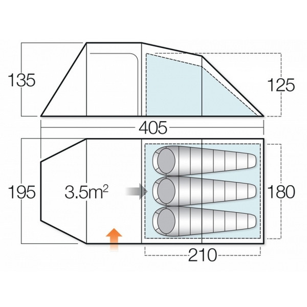 Намет Vango Mambo 300 