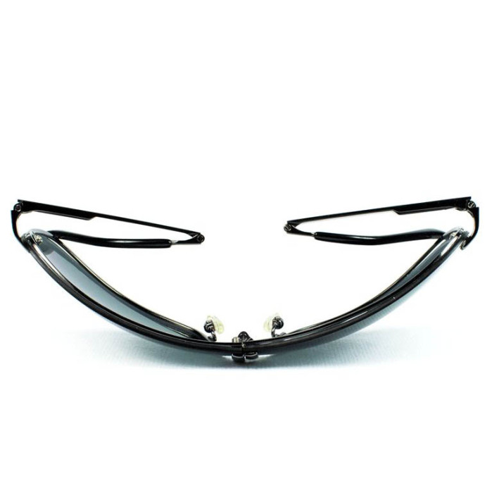 Окуляри Global Vision Transformer (smoke) чорні в металевій оправі 