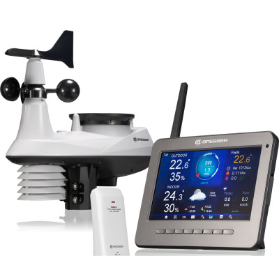 Метеостанція Bresser Professional WIFI HD TFT Colour Weather Center 7-in-1 Sensor (7003500/10830) (930586)