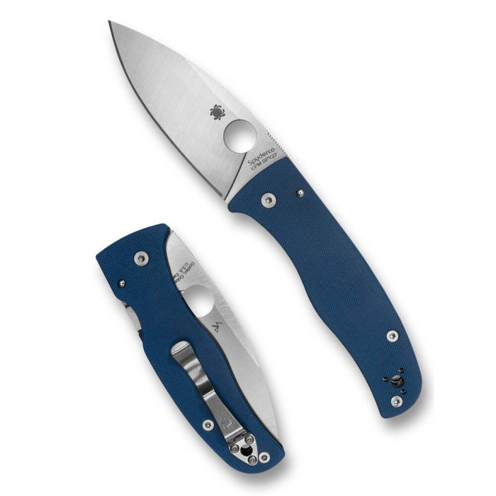 Ніж Spyderco Bodacious cobalt blue
